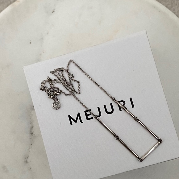 Mejuri Sterling Silver Balance Choker - Picture 5 of 5